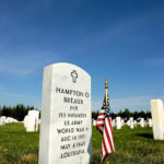 Flag and Headstone