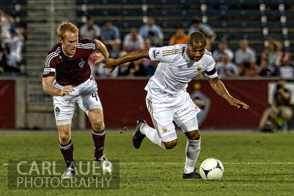 July 24th, 2012: Colorado Rapids host Swansea City AFC for a international friendly soccer match in Denver, CO.