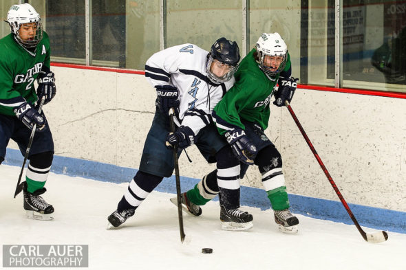 February 22, 2013: Arvada, Colorado - Both Standley Lake (green) and Valor Christian fought hard in their Sweet 16 game at the Apex Center in Arvada