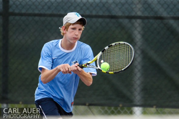 10 Shot - HS Men's Tennis Peak to Peak at Ralston Valley