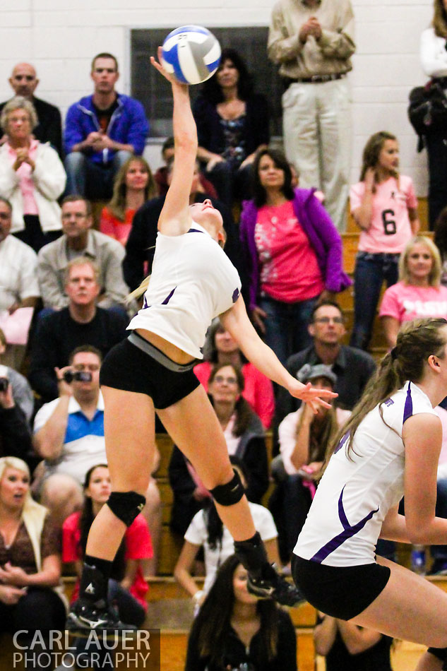 10 Shot - HS Volleyball - Arvada West at Ralston Valley