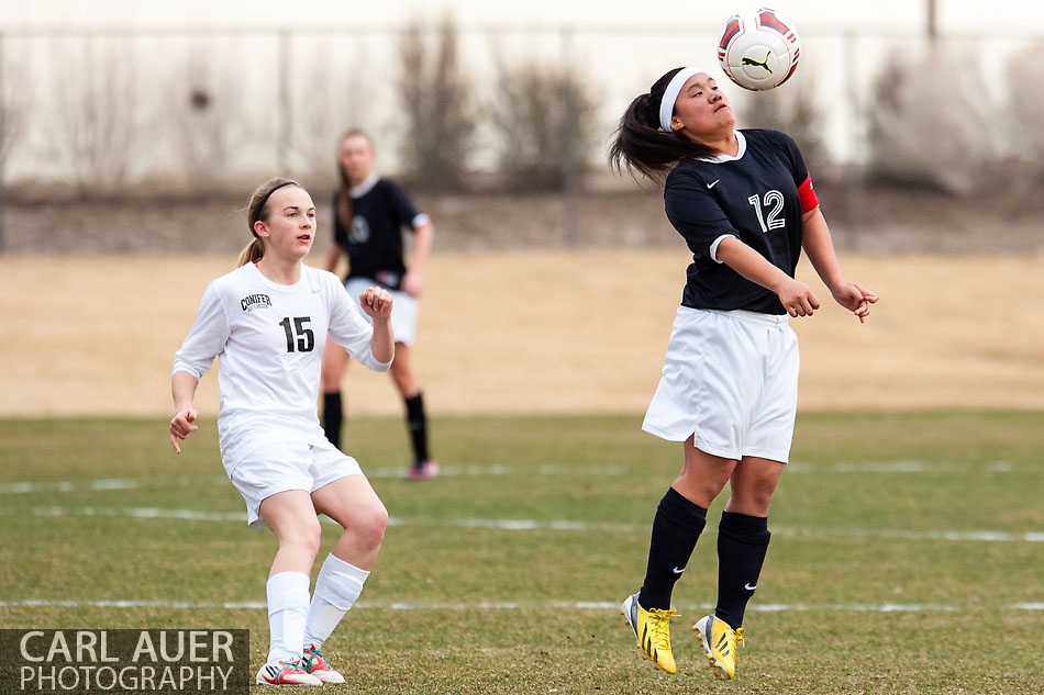 10 Shot - HS Girls Soccer - Pomona at Conifer