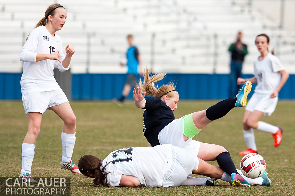 10 Shot - HS Girls Soccer - Pomona at Conifer