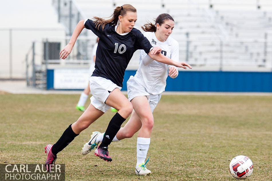 10 Shot - HS Girls Soccer - Pomona at Conifer