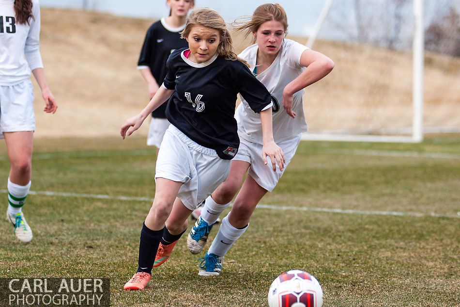 10 Shot - HS Girls Soccer - Pomona at Conifer