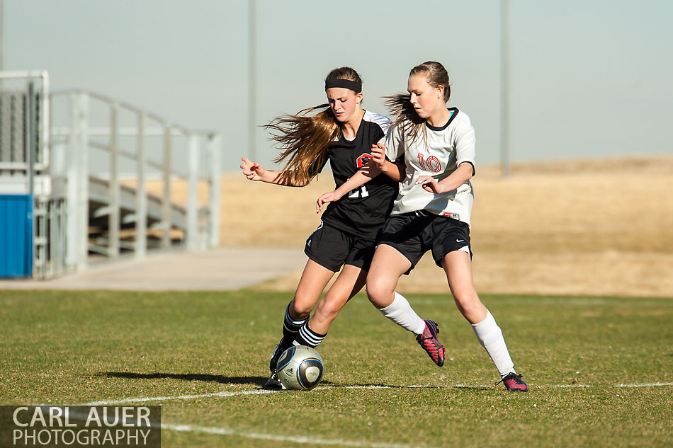 10 Shot - HS Girls Soccer - Eaglecrest at Pomona