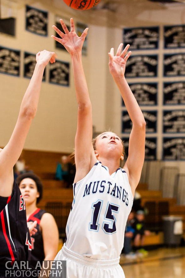 10 Shot - HS Girls Basketball - Eaglecrest at RV