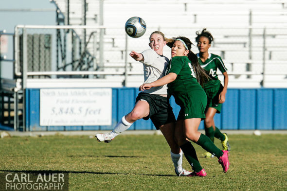 10 Shot - HS Girls Soccer - Aurora Central at Pomona