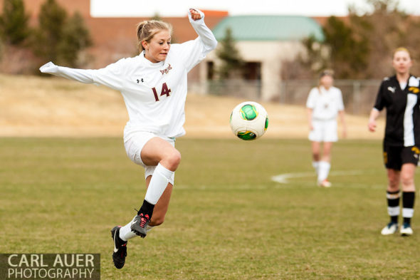 10 Shot - HS Girls Soccer - Thompson Valley at Golden