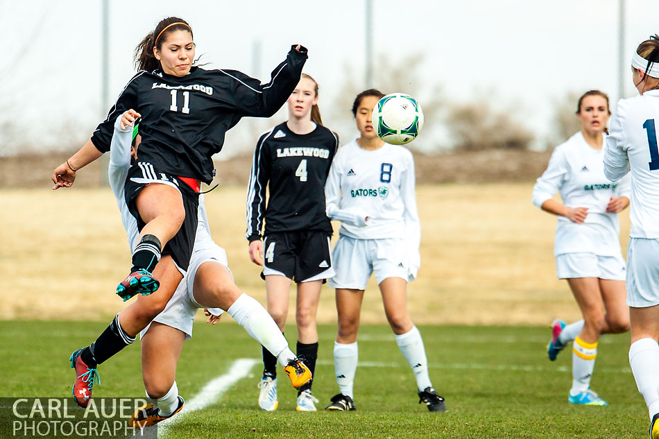 Standley Lake Girls Soccer vs Lakewood - 10 Shot