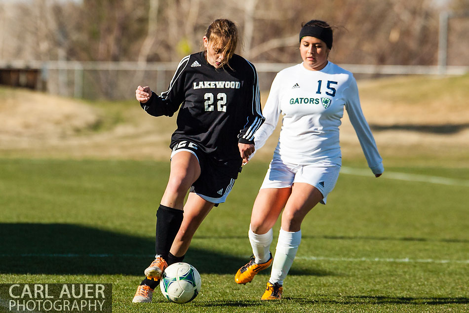 Standley Lake Girls Soccer vs Lakewood - 10 Shot