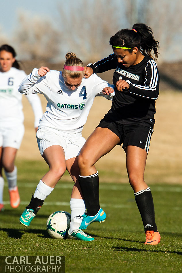 Standley Lake Girls Soccer vs Lakewood - 10 Shot