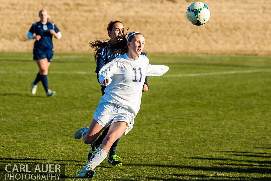 Arvada West Girls Soccer vs Ralston Valley - 10 Shot