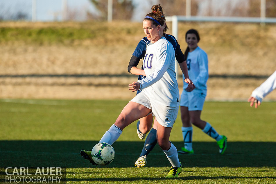 Arvada West Girls Soccer vs Ralston Valley - 10 Shot