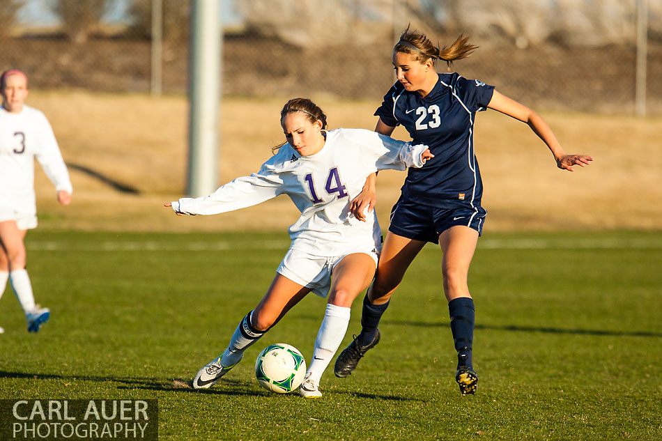 Arvada West Girls Soccer vs Ralston Valley - 10 Shot