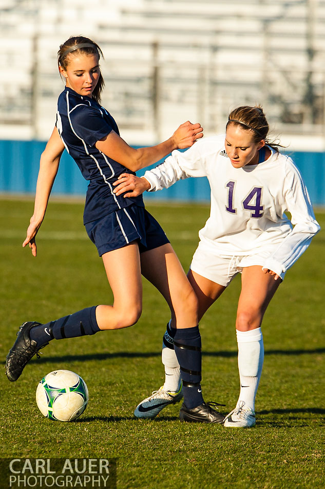 Arvada West Girls Soccer vs Ralston Valley - 10 Shot