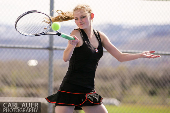 Ralston Valley Girls Tennis vs Lakewood - 10 Shot