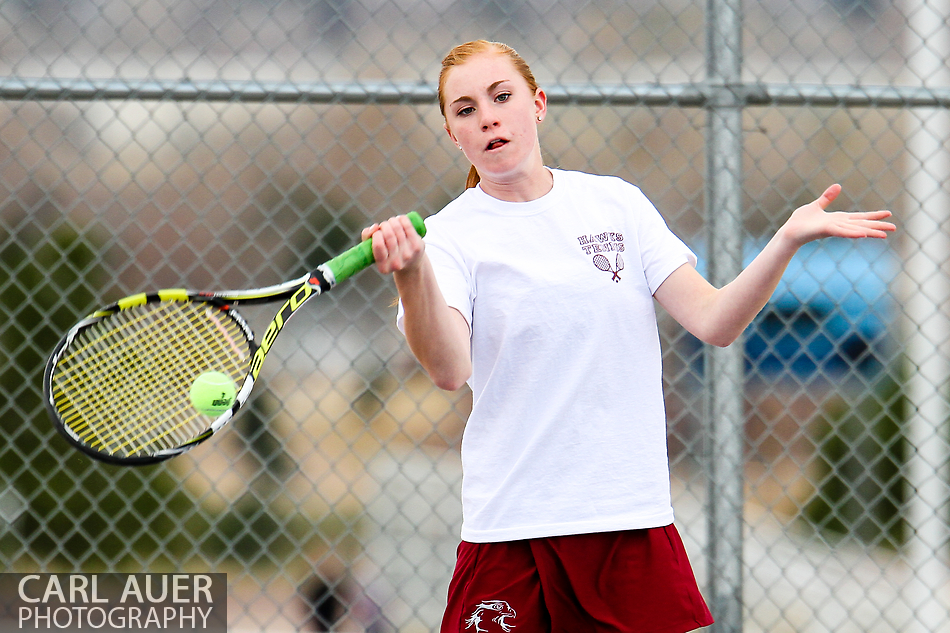 Ralston Valley Girls Tennis vs Horizon - 10 Shot