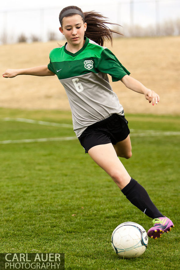 Arvada Bulldogs Girls Soccer vs D'Evelyn - 10 Shot