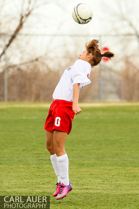 Arvada Bulldogs Girls Soccer vs D'Evelyn - 10 Shot