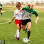 Arvada Bulldogs Girls Soccer vs D'Evelyn - 10 Shot